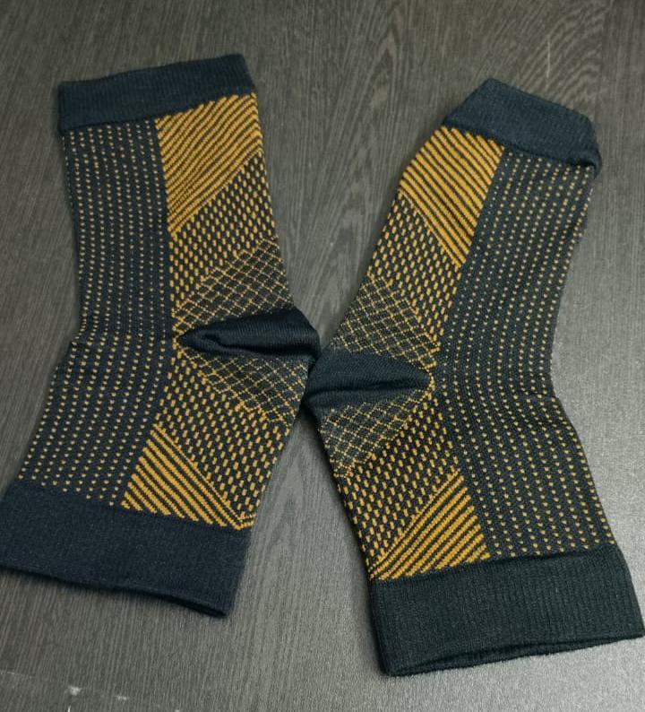Swelling Arch Heel Socks Pack of 2 Pair