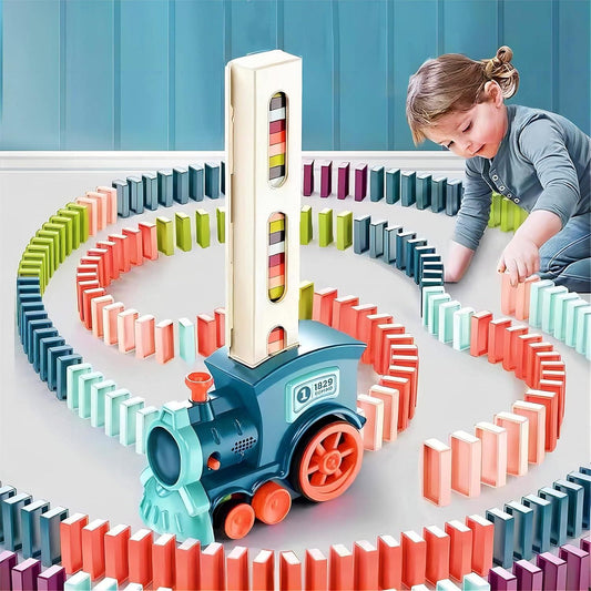 Train Toy Domino Set