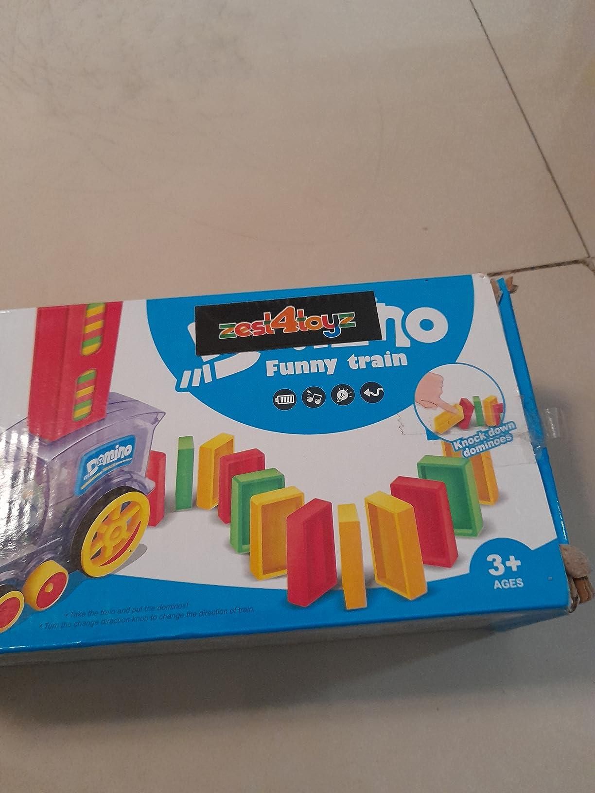 Train Toy Domino Set