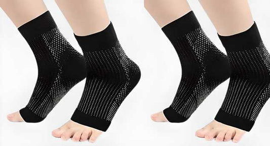 Swelling Arch Heel Socks  Pack of 2 Pair